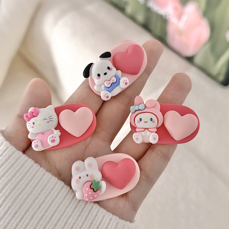 Kẹp Tóc Mỏ Vịt Chống Trượt Thời Trang Cho Nữ