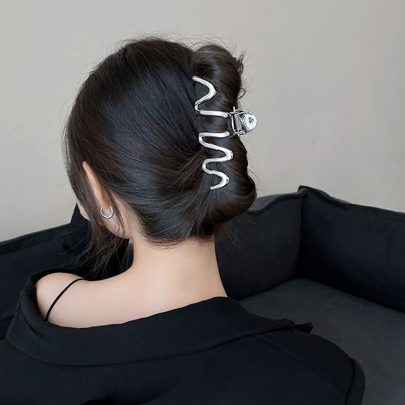 Kẹp Tóc Bằng Kim Loại Cao Cấp Thời Trang Mùa Hè Cho Nữ