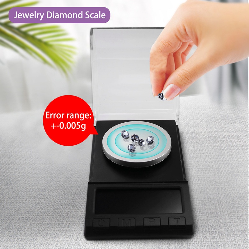 Cân Điện Tử Chính Xác 0.001G 0.001G Chuyên Dụng Cân Kim Cương Cho Phòng Thí Nghiệm