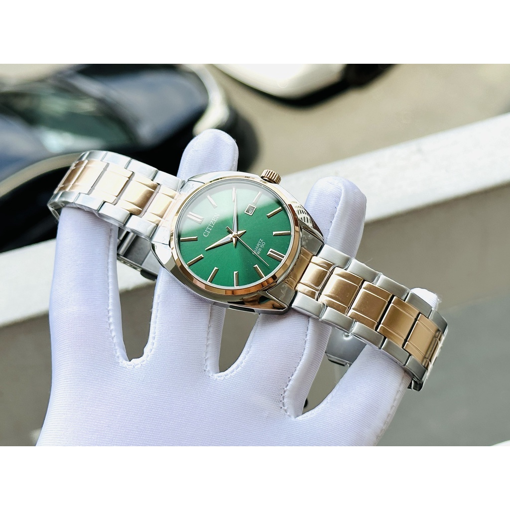 Đồng Hồ Nam CITIZEN Quartz BI5104- 57Z Chính Hãng Tặng Dây Da Cao Cấp