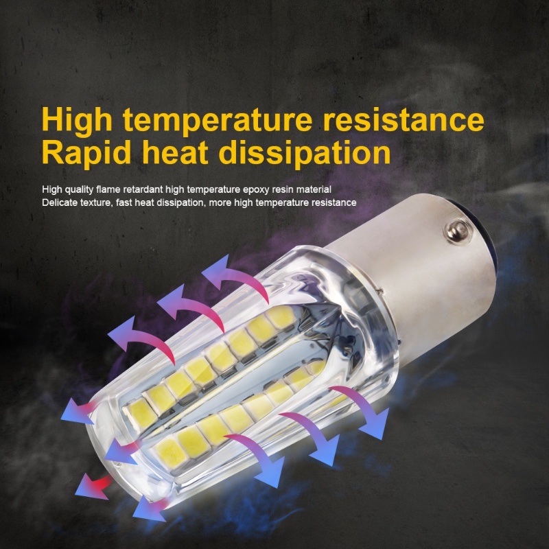 Đèn LED Tín Hiệu 1157 Siêu Sáng Nhiều Màu Sắc Gắn Đuôi Xe Hơi Xe Máy