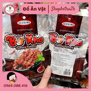 Snack hình bò khô