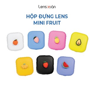Hộp đựng kính áp tròng LENS XOẮN hộp đựng gồm dụng cụ đeo hình trái cây đáng yêu MINI FRUIT