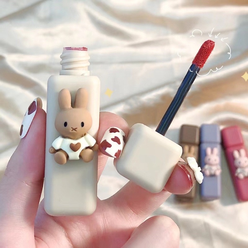 😈SĂN SALE😈(bản Booboo Milk Rabbit)Son Kem HENGFANG - Logod.m