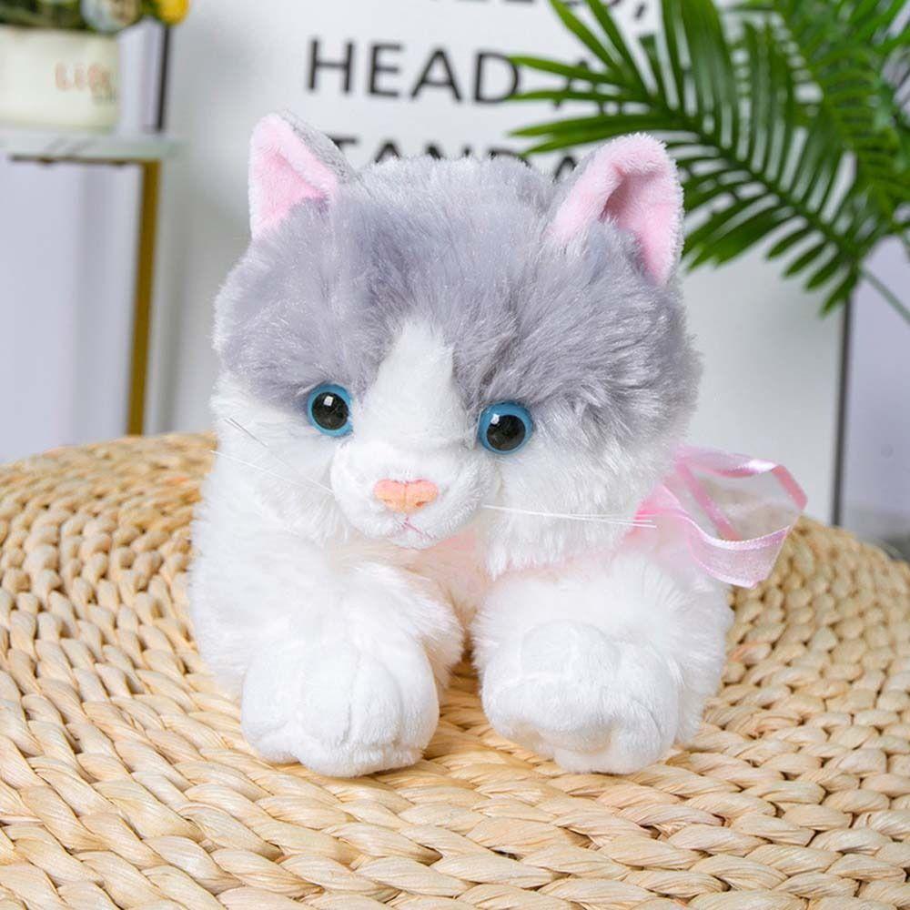 Gối Nhồi Bông Hình Chú Mèo NORMAN Mềm Mại Trang Trí Nhà Cửa