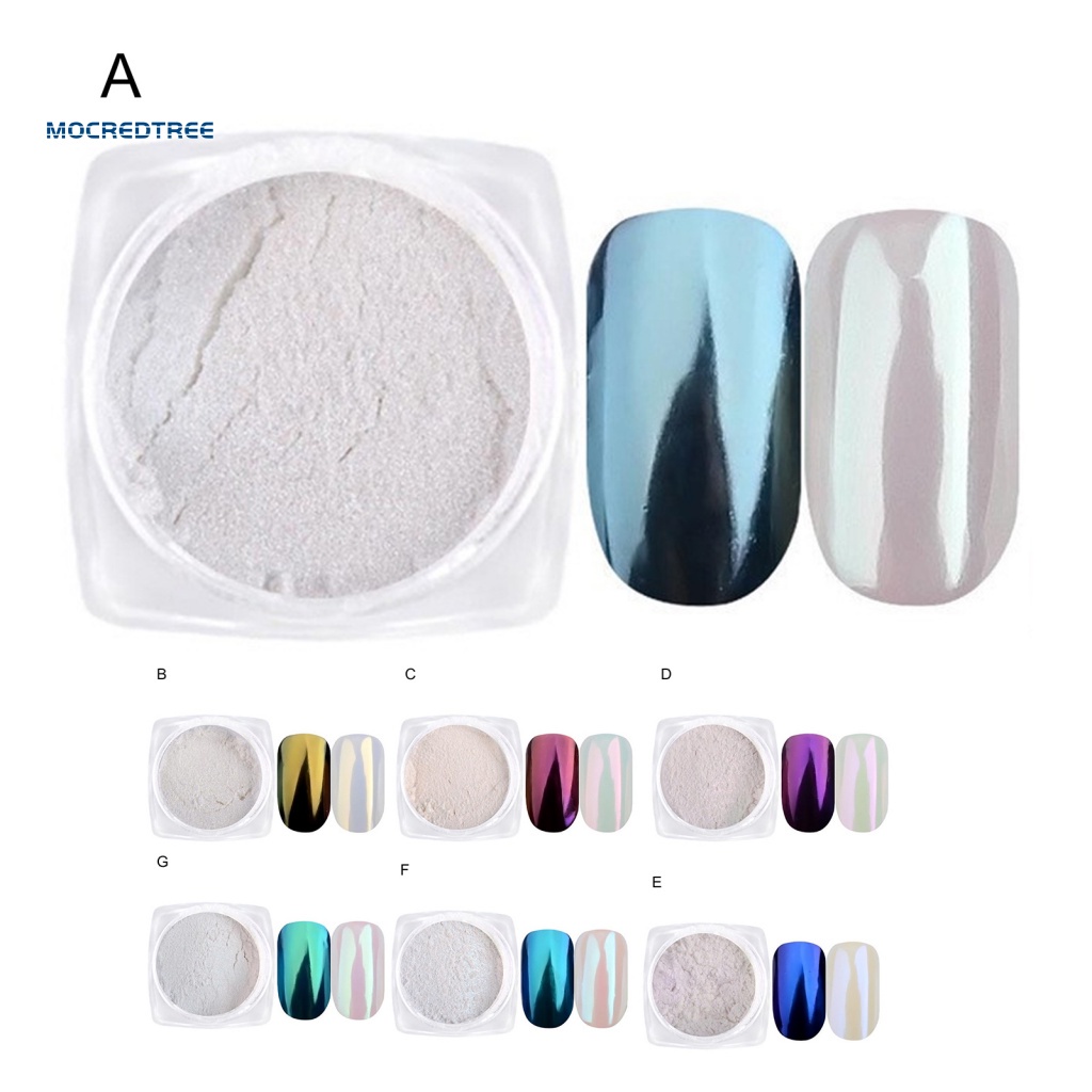 MT♚ 1 Hộp Bột Kim Tuyến Lấp Lánh Trang Trí Móng Tay An Toàn