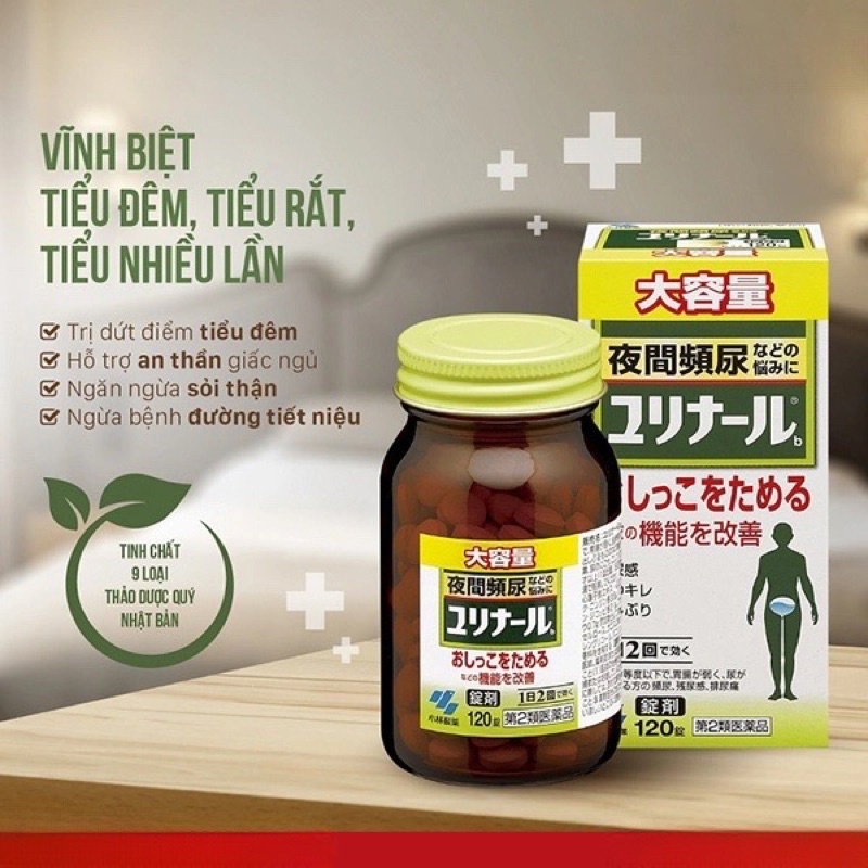 Viên uống hỗ trợ t.r.ị tiểu đêm Kobayashi -120 viên - Hàng - AuTH - Jp - Osaka