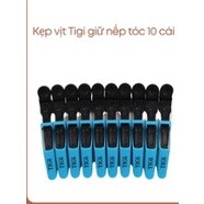 Kẹp vịt inox 12- kẹp cá sấu 5 cái vỉ, kẹp chia tóc tigi 10 cái vỉ