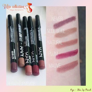 Chì kẻ môi dạng chuốt Nyx - Slim Lip Pencil 1.04gr