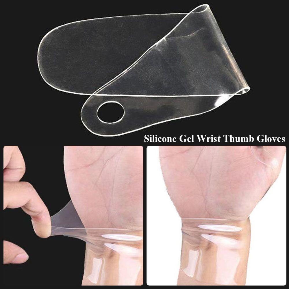 MUVAKO Găng Tay Trong Suốt Hỗ Trợ Giảm Đau Khớp 27.5 * 8.2 * 0.2cm