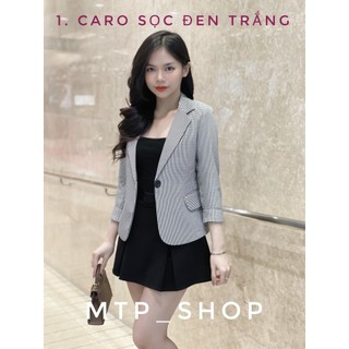 Áo vest nữ caro chính hãng cao cấp