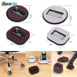 5 Miếng Chặn Bánh Xe Đồ Nội Thất Miếng Đệm Cố Định Bánh Xe Miếng Lót Chân Con Lăn Ghế Thảm Chống Trượt Miếng Bảo Vệ Sàn Cho Đồ Nội Thất Chống Trầy Xước Phụ Kiện Bảo Vệ Sàn Nhà