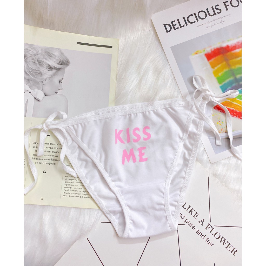 Quần lót nữ sexy - Quần Chip cột dây cute - CAMLUU99
