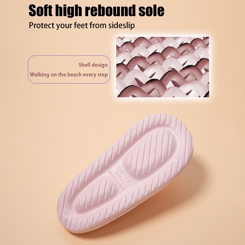 Xăng đan Đệm Mềm Chống Trượt Thiết Kế Đơn Giản Cho Nam Nữ