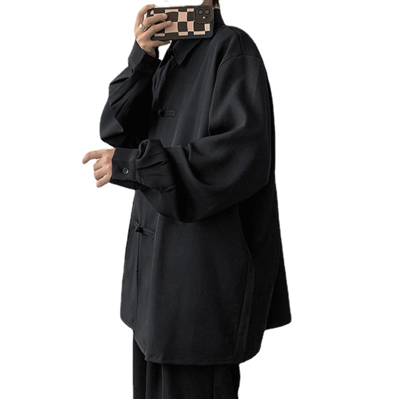 Áo Sơ Mi Dài Tay Phong Cách Retro Cao Cấp Cho Nam