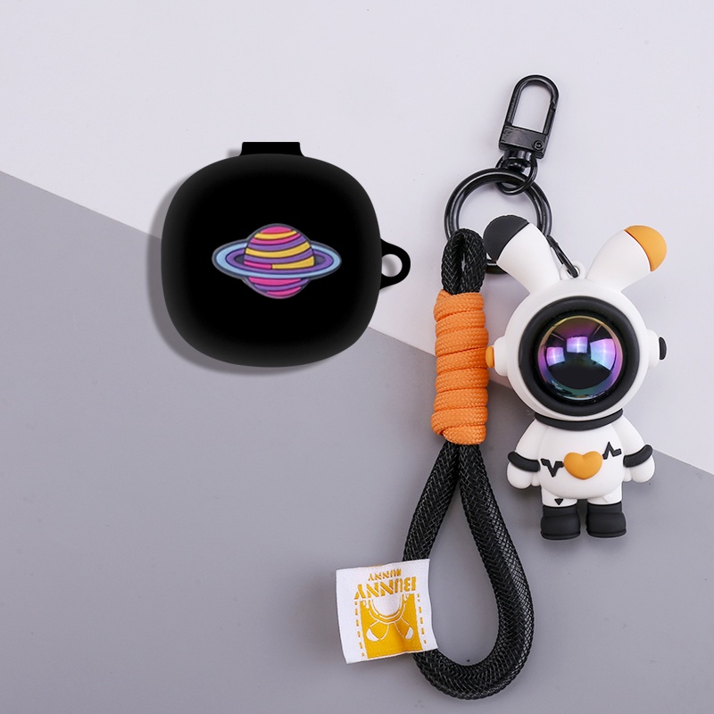 For Baseus WM02+ Case Creative Astronaut Keychain Pendant Baseus WM02 Plus Silicone Soft Case Shockp