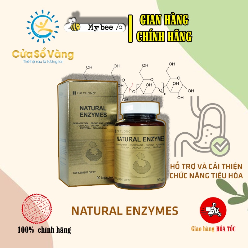 Enzym Natural Cửa sổ vàng- Hỗ trợ và cải thiện chức năng tiêu hóa-mybee