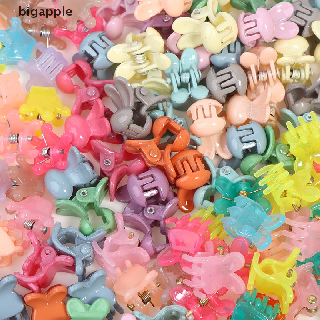 Set 50 Kẹp Tóc Công Chúa Dễ Thương Phong Cách Hàn Quốc Cho Bé Gái