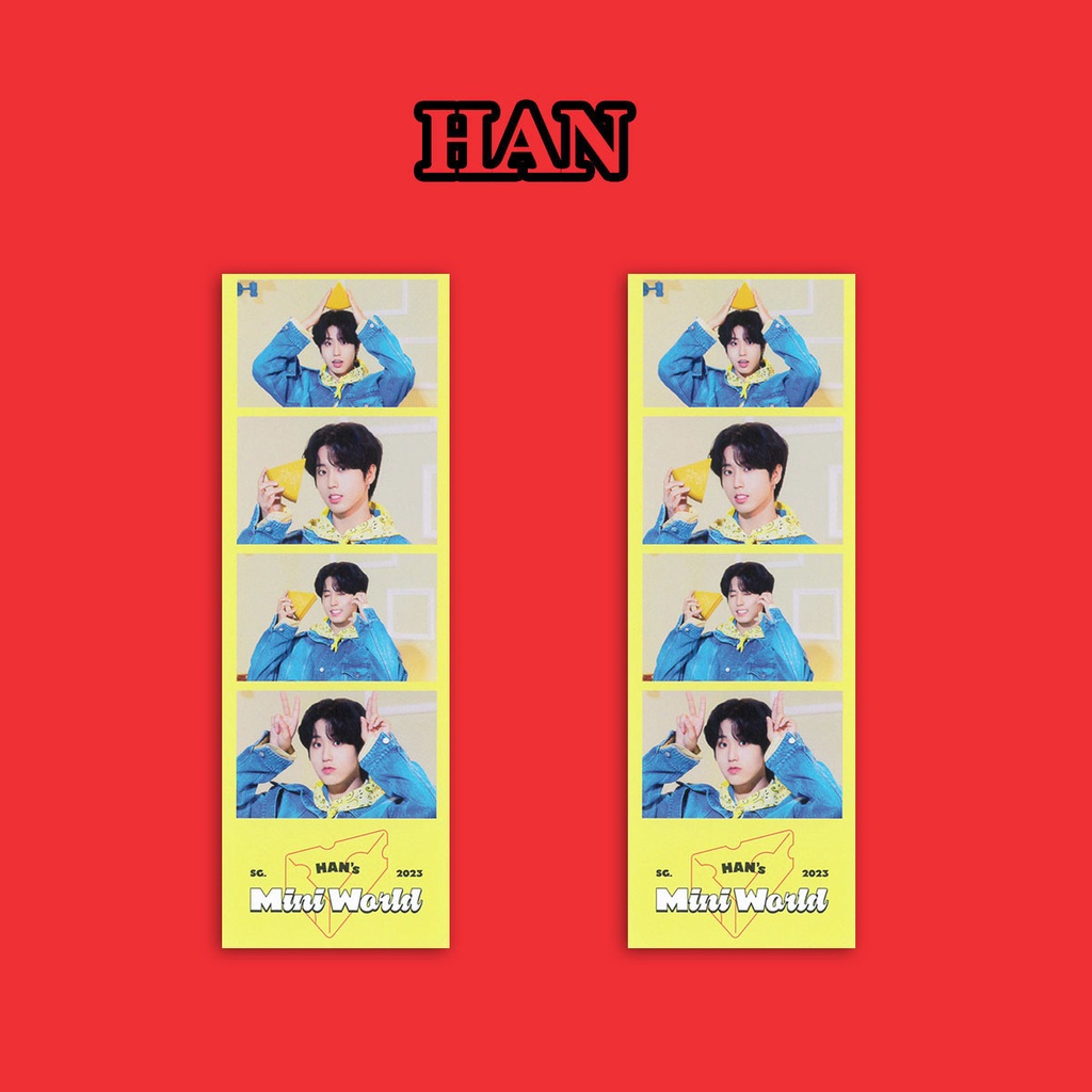 Bộ 8 Thẻ Hình Lomo Nhóm Nhạc STRAY KIDS 2023