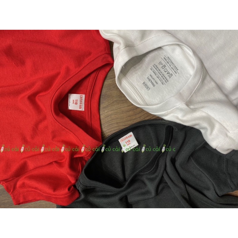 Áo phông unisex 3 màu Ca nifa AH2305