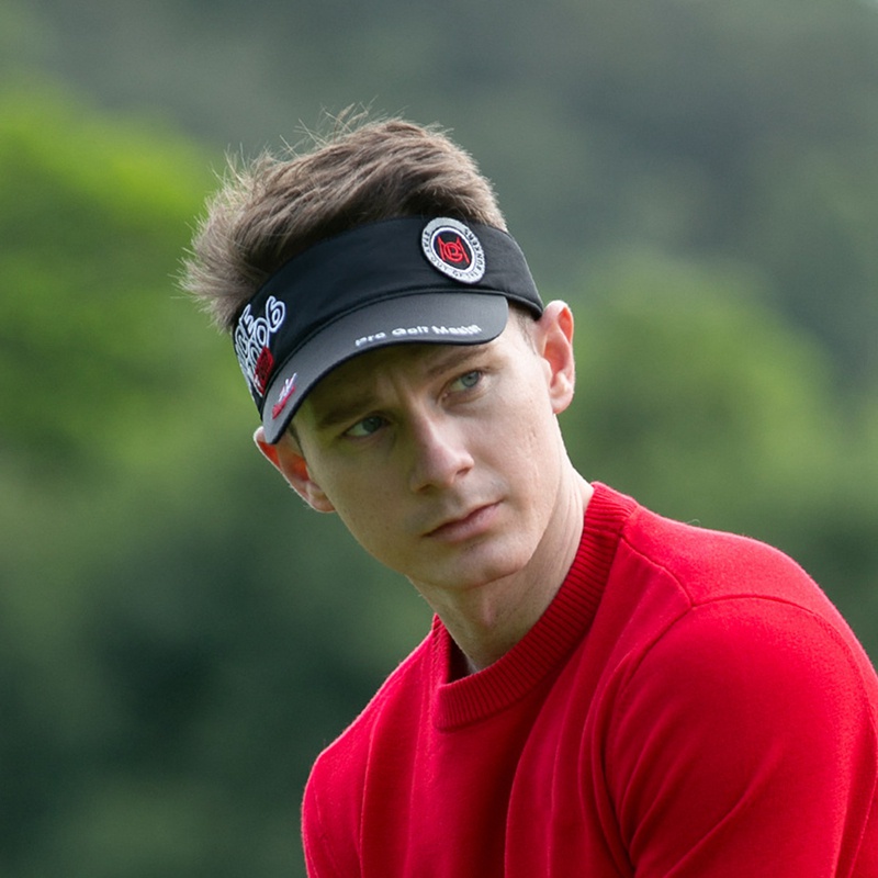 1 Mũ Tennis Chống Nắng Thoáng Khí Nhanh Khô Thêu Họa Tiết MZ044 Màu Đen