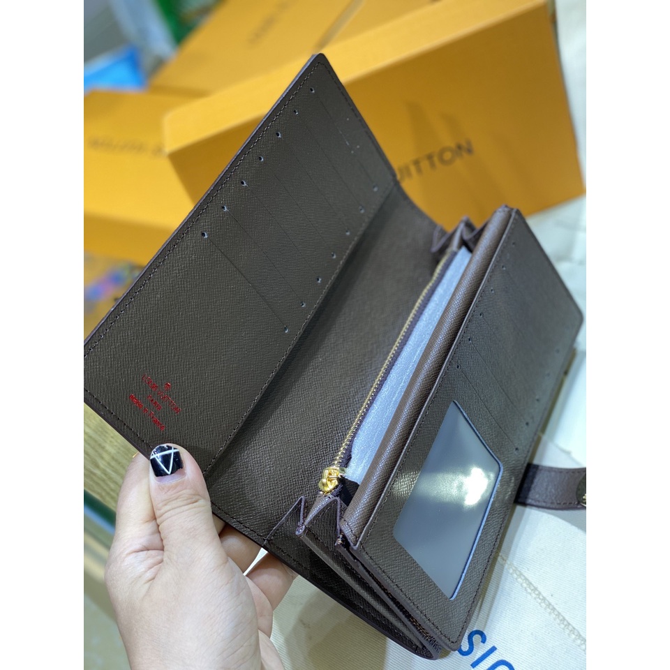 Ví cài khóa W266-19 FULLBOX HÃNG, THẺ CARD ĐẦY ĐỦ