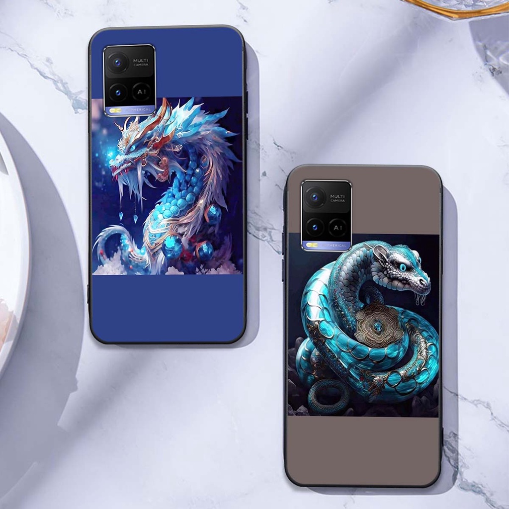 Ốp Vivo Y12S / Y21S / Y33S / Y21 bộ hình 12 con giáp sang trọng