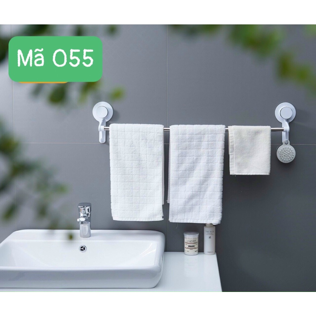 Thanh treo khăn nhà tắm hút chân không 055