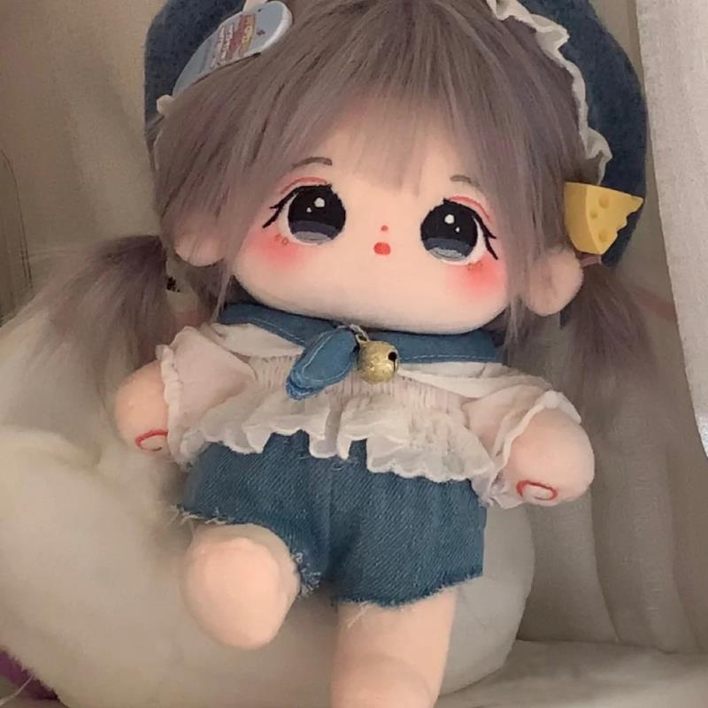 Thú Nhồi Bông cotton Siêu Mềm 20cm Dễ Thương Cho Bé Gái