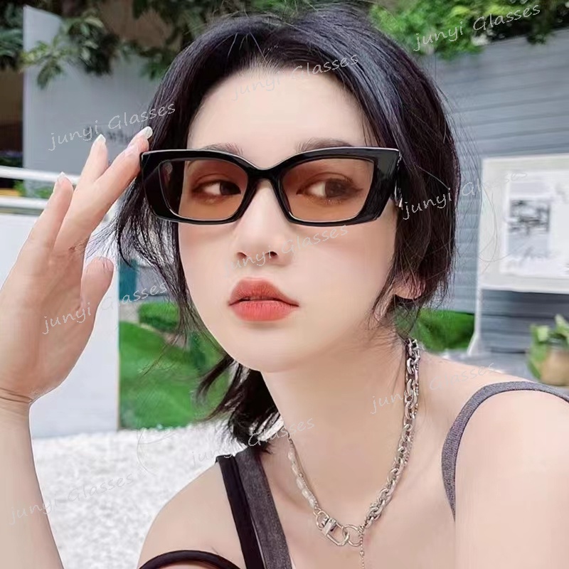 Kính Mát Gọng Vuông Nhỏ Thời Trang Hàn Quốc Cổ Điển Dành Cho Nam Nữ