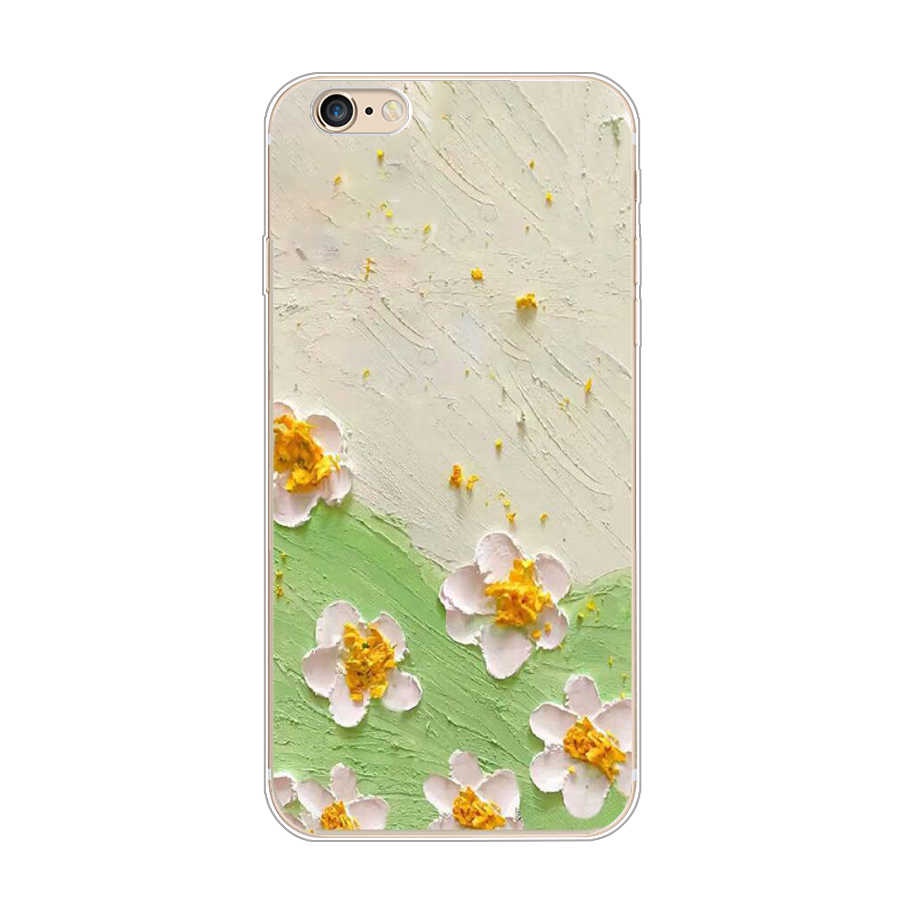 Ốp Lưng Silicone TPU Mềm Cho iPhone 4 4s 5 5S se 6 6s Plus