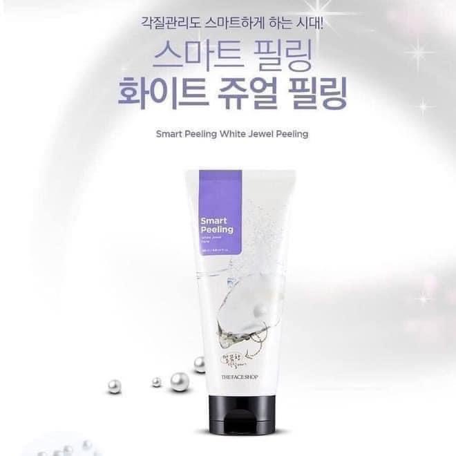 Tẩy Tế Bào Chết Thefaceshop Smart Peeling White Jewel Peeling 120ml