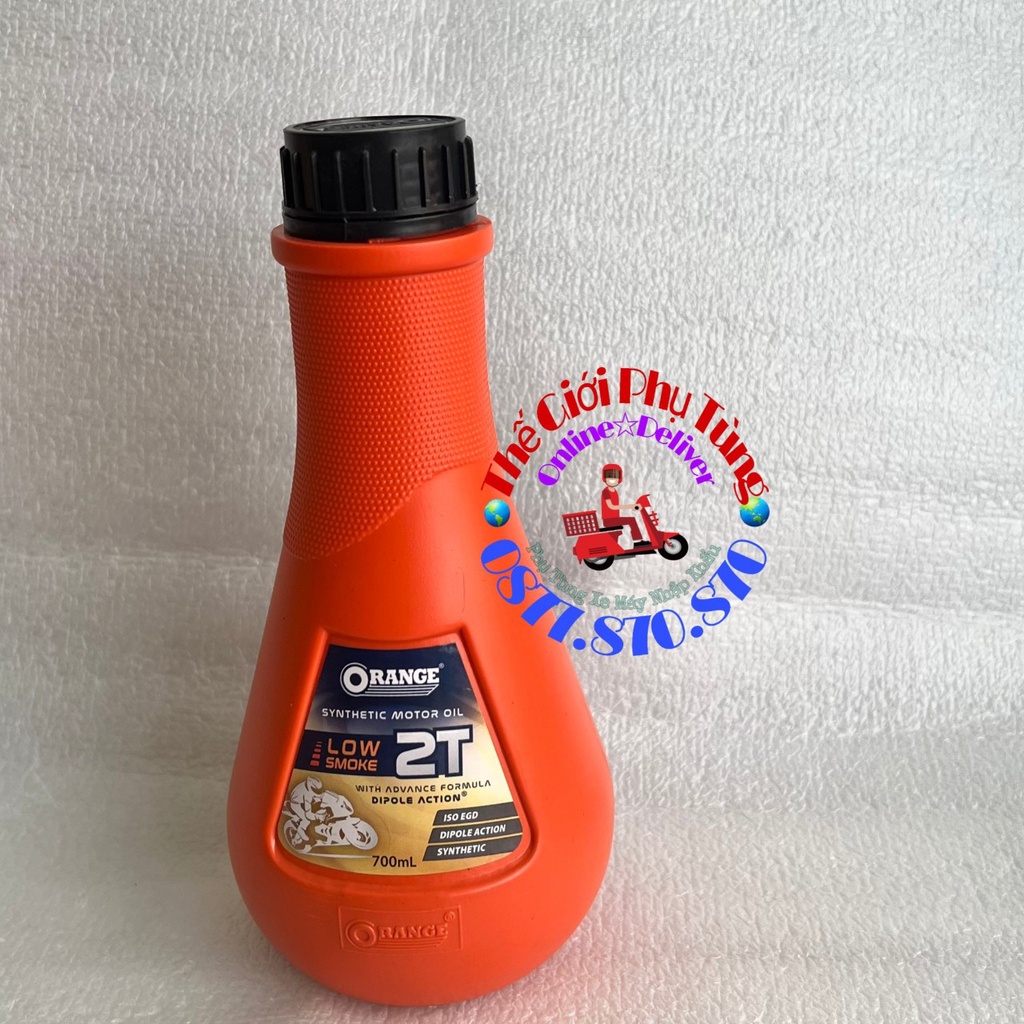 Nhớt cam 2T Orange dành cho xe 2 thì Xipo