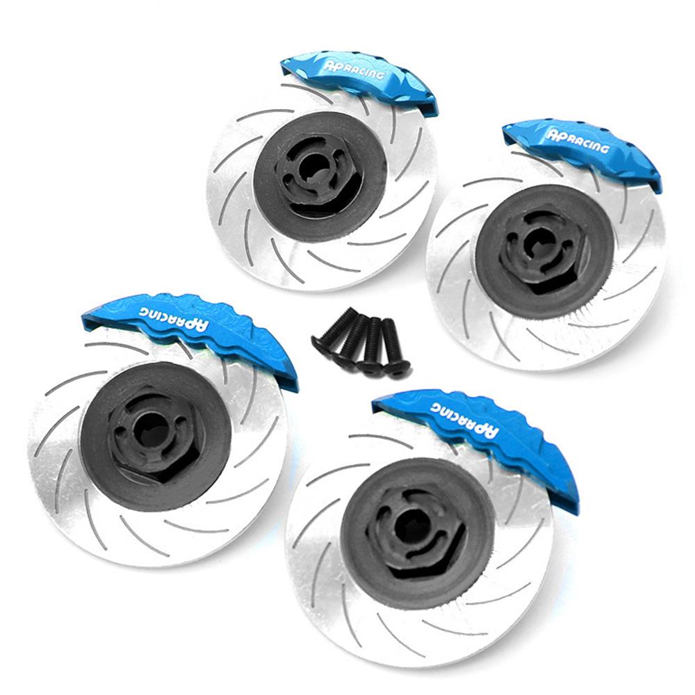 Set 4 Phanh Đĩa 12mm Bằng Kim Loại Cho Xe Điều Khiển 1 / 10 RC 3RACING Sakura D5S D5