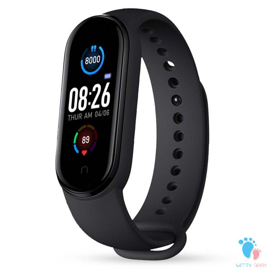 M5 Smart Bracelet Portable Support Pedometer Heart Rate Monitoring