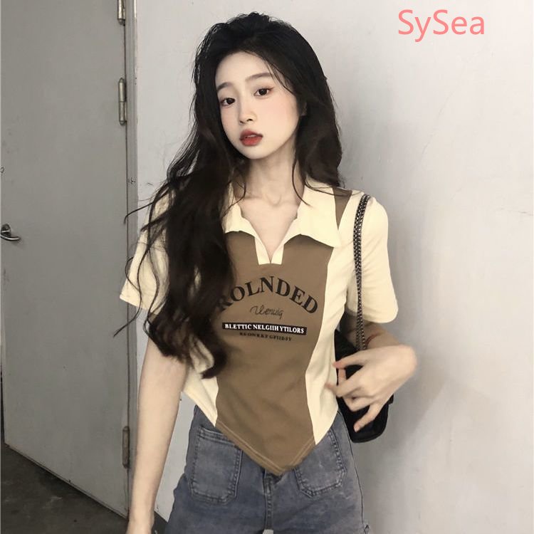 Áo polo Plus Size Ôm Dáng Thời Trang Mùa Hè Cho Nữ