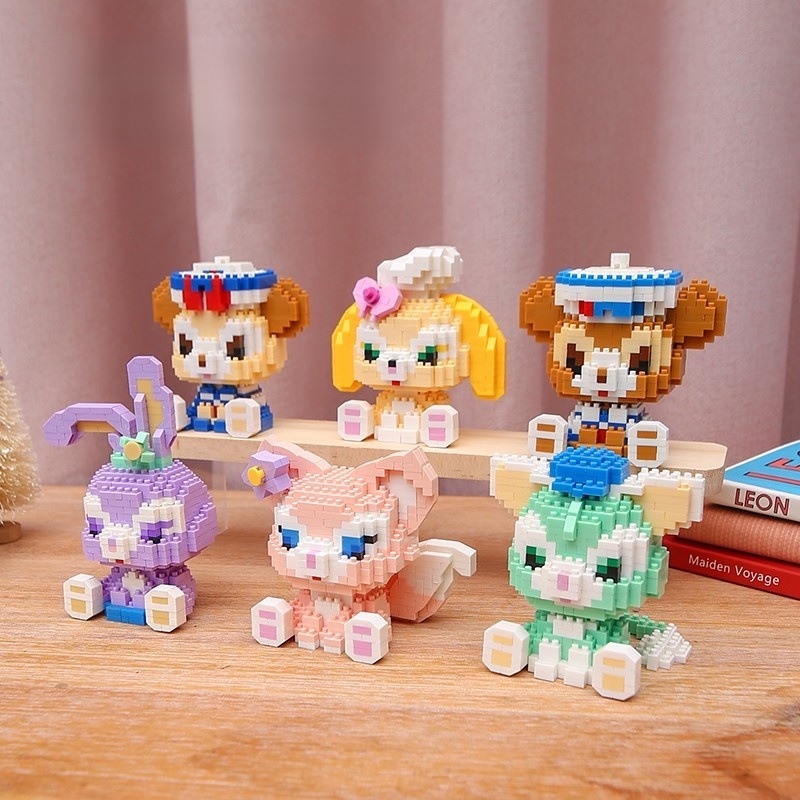 Mô Hình Lắp Ráp Tom And Jerry Minbabyshark Bộ Đồ Chơi Lắp Ghép Mini Xinh Xắn Quà Tặng Cho Bạn Bè