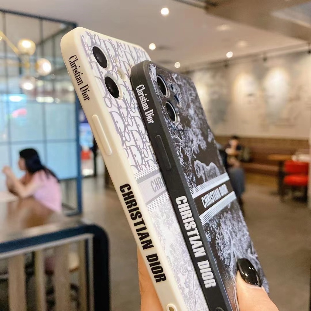 Ốp lưng Realme 5 5i 5S 6i U1 2 Pro C2 2 5 Pro 6 Pro 6 Realme 6S C11 2020 C15 C12 C25 C25S 7 4G 7i C17 X7 8 4G 8 Pro 7 5G Vỏ điện thoại bằng silicon kiểu châu Âu và châu Âu 90 °