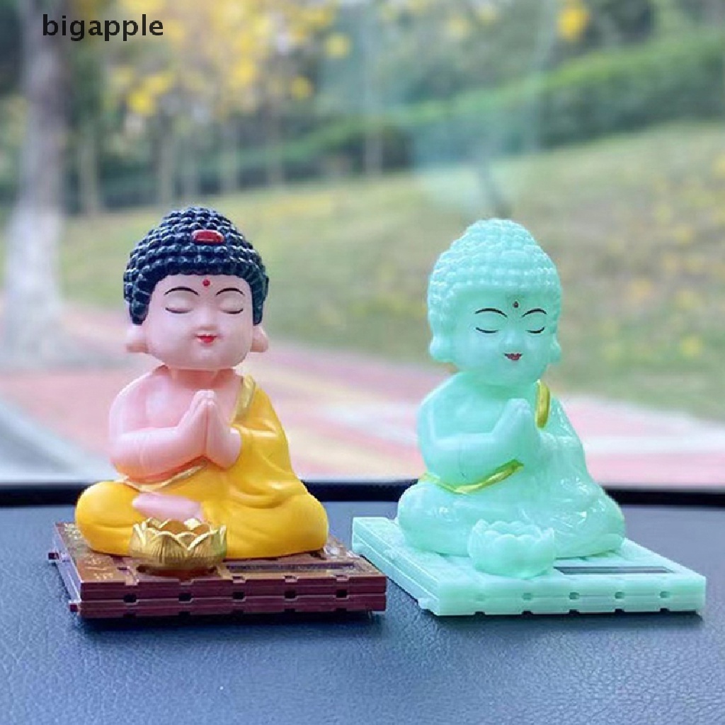 Tượng Phật Trang Trí Nội Thất Xe Hơi Sử Dụng Năng Lượng Mặt Trời