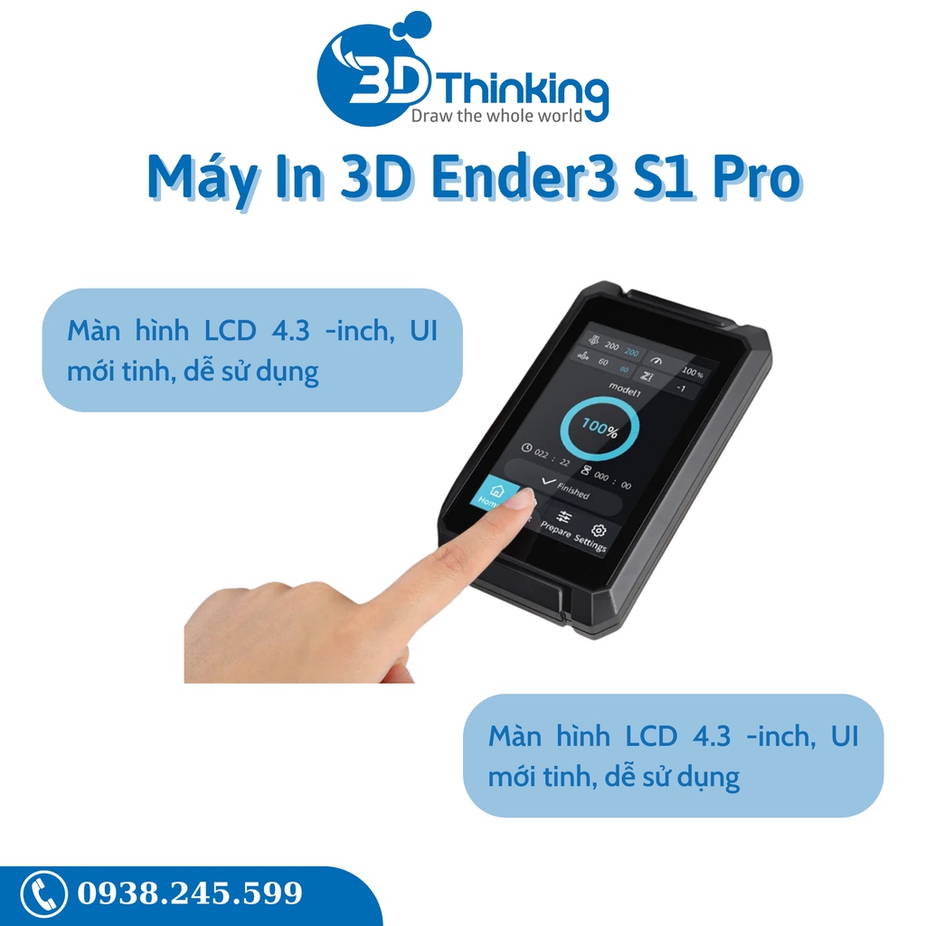 Máy In 3D Ender3 S1 Pro