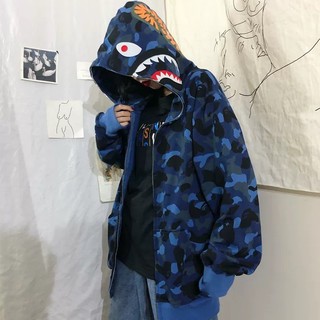 [ORDER] Áo khoác nỉ nữ Hoodie Ulzzang hình cá mập (ORDER)- có ảnh thật