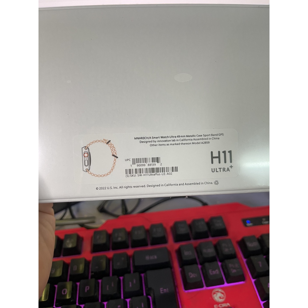 Đồng Hồ H11 Ultra Plus  - Nâng Cấp H11 Ultra, Tràn viền 2.05", 49MM, Full Thông Báo. Bảo Hành 12 Tháng