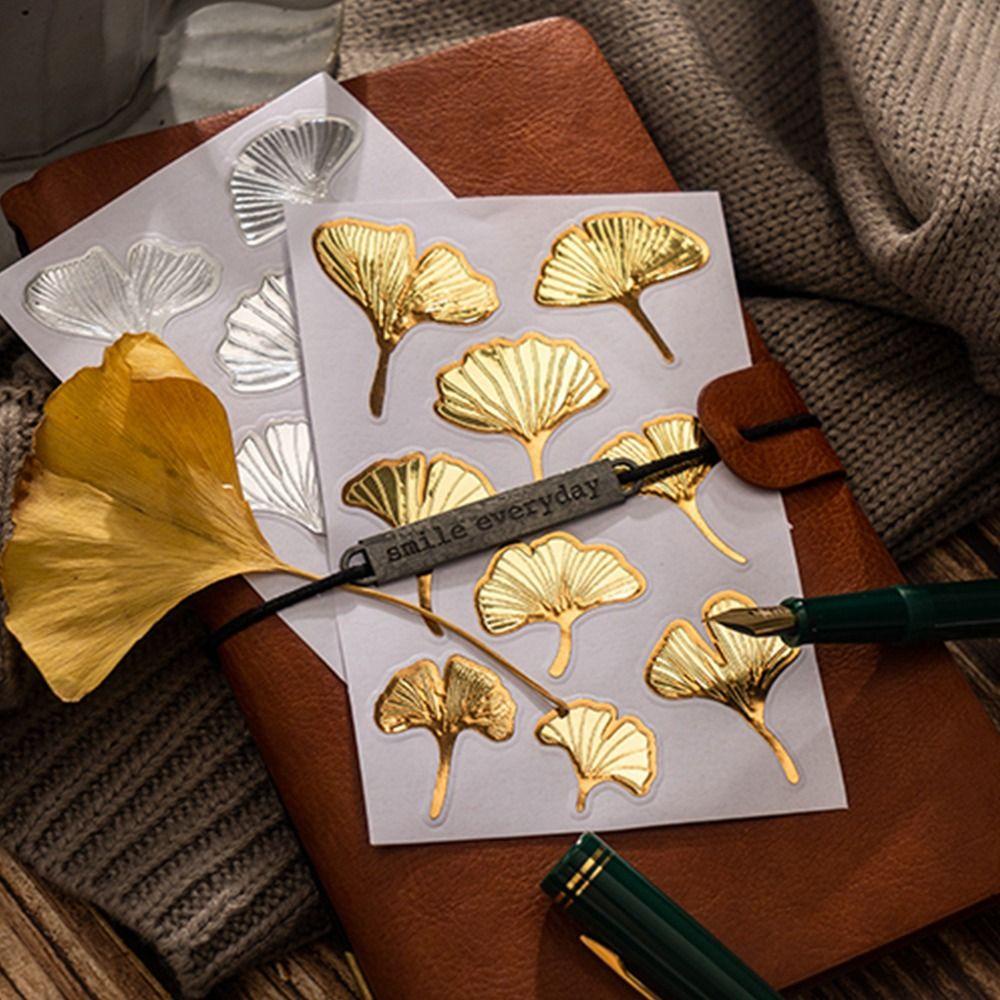 PATRICIA Bộ 2 Miếng Dán Trang Trí Điện Thoại Phong Cách Vintage