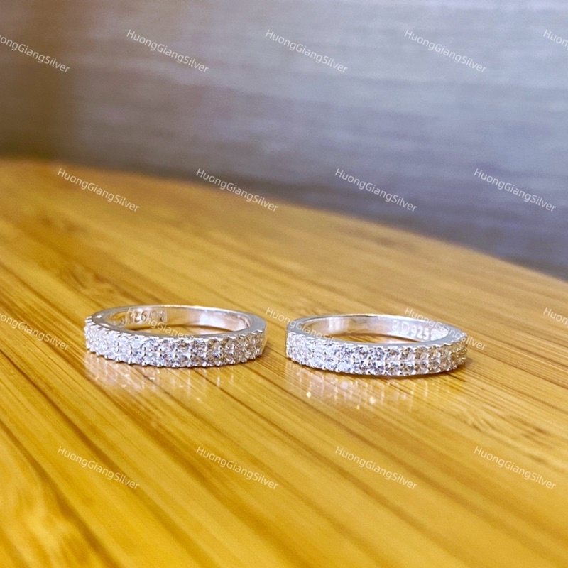 Nhẫn ngón út đá Bạc s925 - HuongGiangSilver