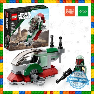 Lego Star Wars 75344 - Boba Fett's Starship Microfighter - Bộ xếp hình Lego Phi thuyền của Boba Fett