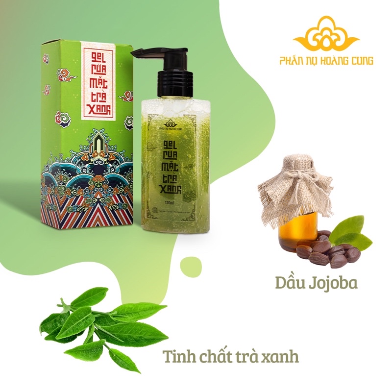 Gel rửa mặt Phấn Nụ Hoàng Cung 120 ml/ 1 chai