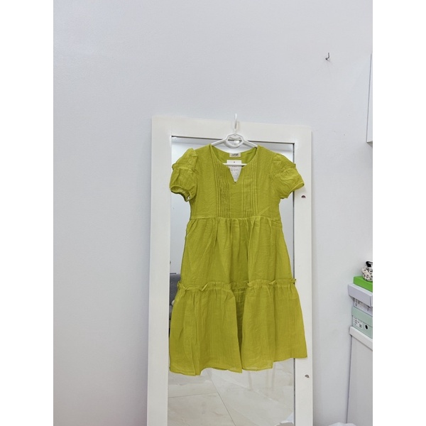 Đầm Đũi Tơ Nhăn Hai Lớp Dáng Babydoll Xinh Mã Y1