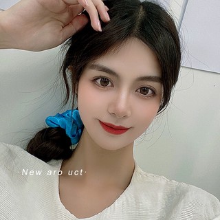 Phụ Kiện Tóc Cột Tóc Scrunchies Handmade Lụa Mềm Chun Co Giãn Bảo Vệ Tóc 2023
