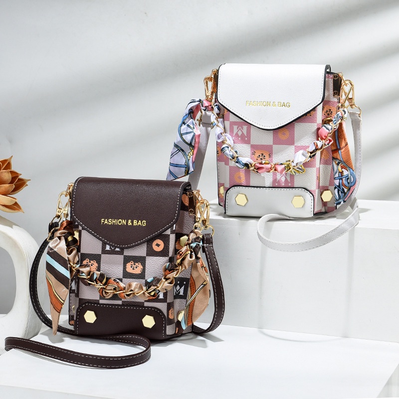 Túi Xách Đựng Điện Thoại Sức Chứa Lớn Thiết Kế Hai Ngăn Đơn Giản Thời Trang Cho Nữ