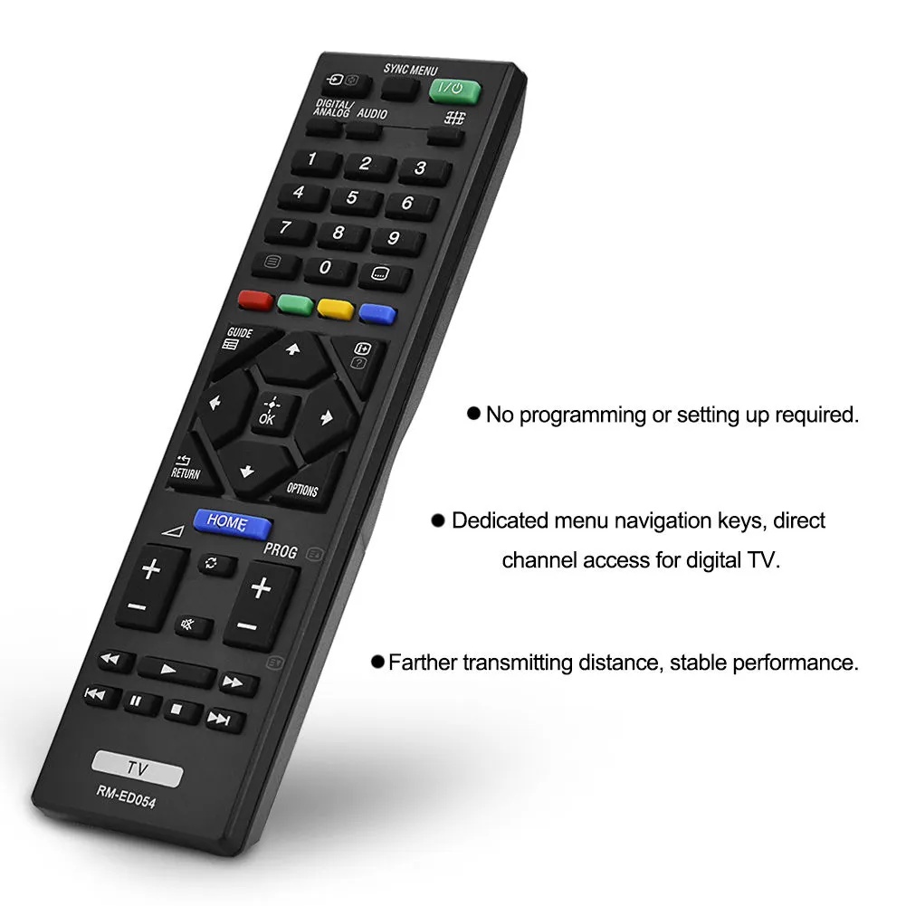 Remote , điều khiển Rm-Ed054 tivi Thay Thế Dành Cho Tv Sony Lcd Tv -dc4955